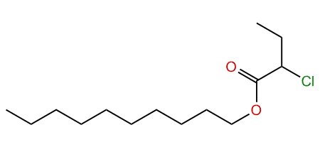 Decyl 2-chlorobutanoate